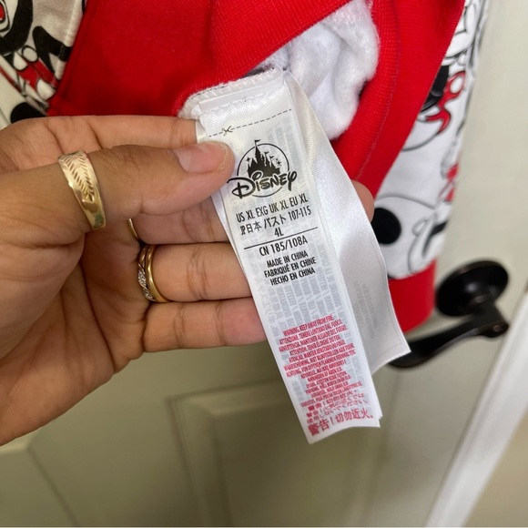 Disney Minnie Mouse Zip up Hoodie with Padded Mouse Ears - Women's Sz XL - Picture 4 of 14